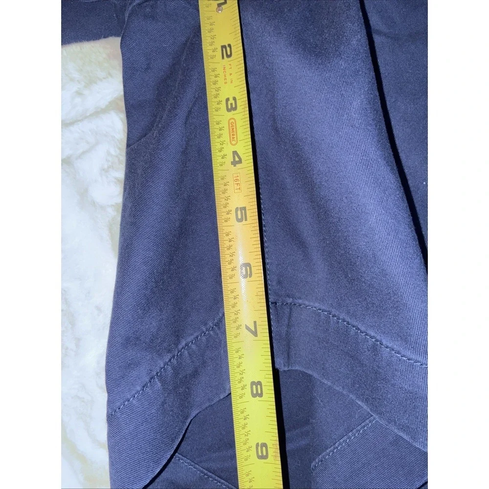 Polo Ralph Lauren Shorts Mens 46B Navy Classic Fit Chino Dress Flat Front Cotton